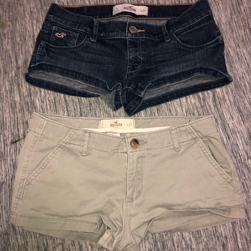 2 hollister shorts